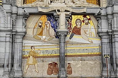 Lourdes - mosaïque Cana